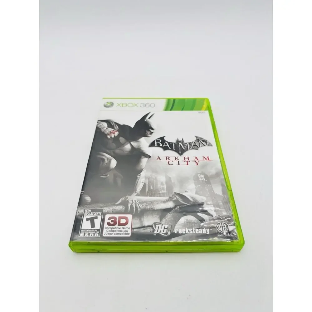 Batman Arkham City Xbox 360 Complete CIB Tested Works VG Condition
